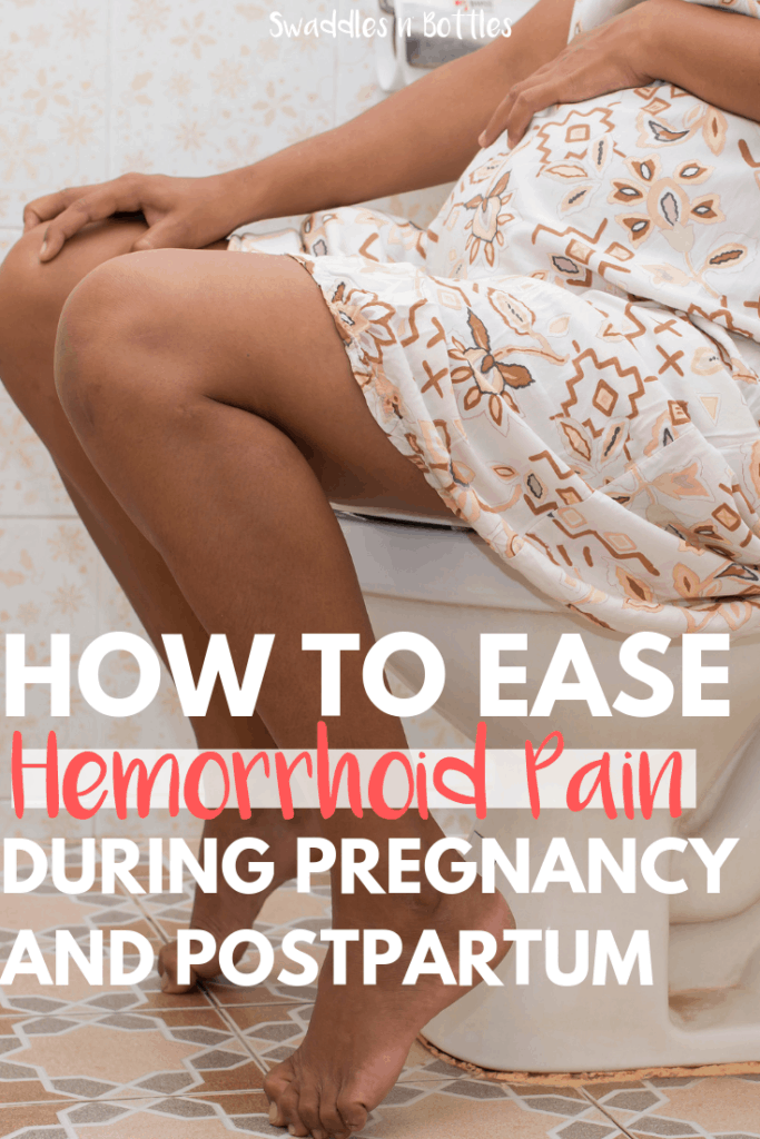 how to ease hemorrhoid pain during pregnancy and postpartum