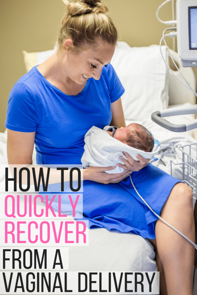 Tips for a fast recovery from vaginal child birth