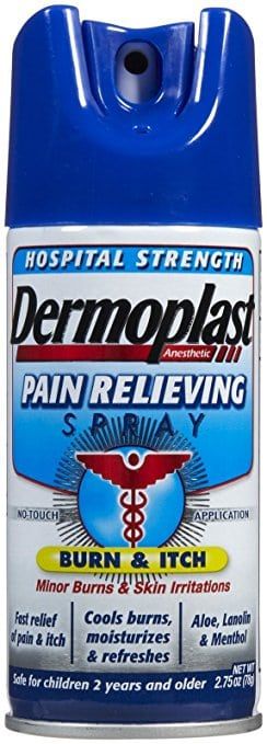 Dermoplast- postpartum spray for pain relief from stitches